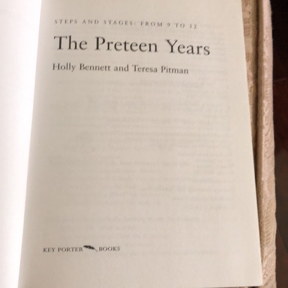 STEPS & STAGES - THE PRETEEN YEARS (9 - 12) HOLLY BENNETT/TERESA PITNAN - #342 - Picture 3 of 8
